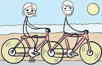 Boardwalk Biking